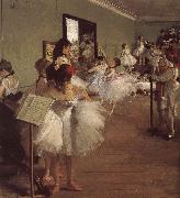 Dance class Edgar Degas